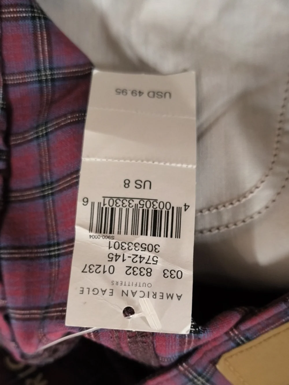 American Eagle Hi-Rise Mini Plaid Skirt Regular High Rise Size 8 New